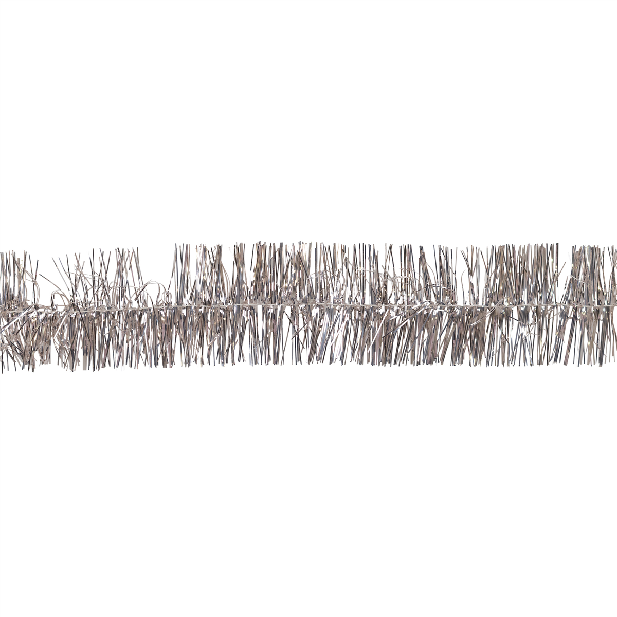 Northlight 18ft. Silver & Pink Shiny Tinsel Christmas Garland