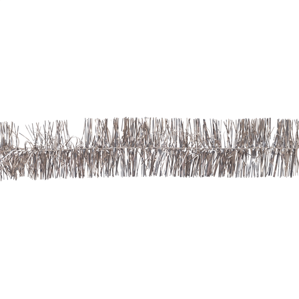 Northlight 18ft. Silver & Pink Shiny Tinsel Christmas Garland