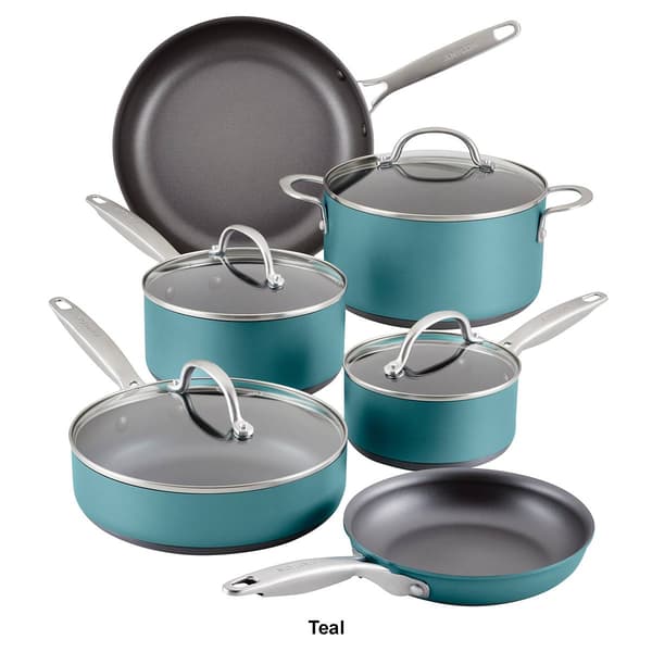 Anolon&#174; Achieve 10pc. Hard Anodized Nonstick Cookware Set