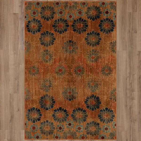Mohawk Home In Bloom Saffron Area Rug - image 