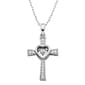 Splendere Dancing Cross Pendant Necklace - image 1