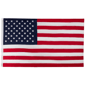 Northlight Patriotic Embroidered Outdoor USA House Flag - image 1