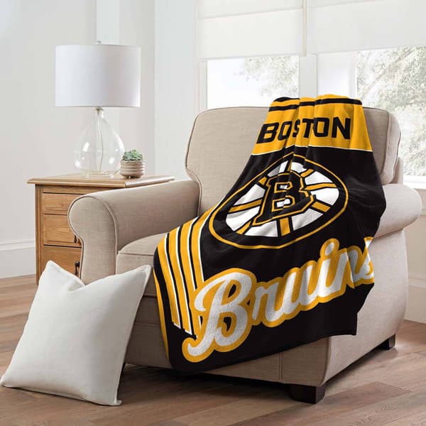 Sweet Home Collection NHL Boston Bruins Throw