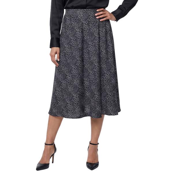 Womens NY Collection Pullon Animal Hacchi Skirt