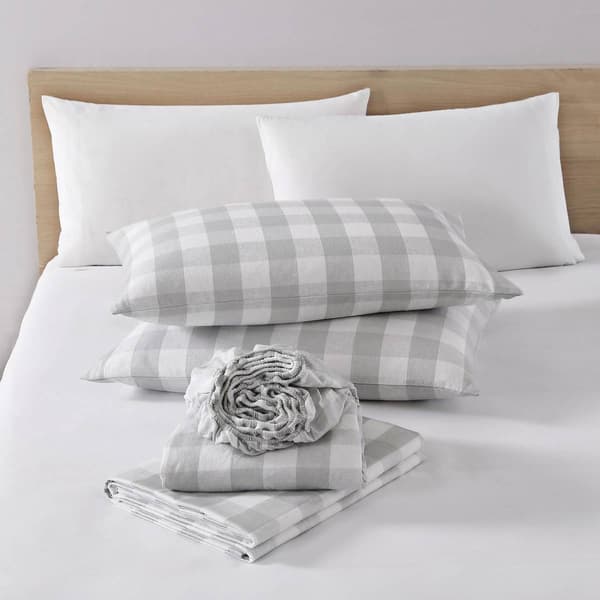 Eddie Bauer Lakehouse Plaid Cotton Flannel Sheet Set