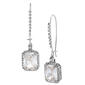 Betsey Johnson Cubic Zirconia Drop Earrings - image 1