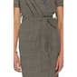 Womens Calvin Klein Short Sleeve Plaid Commuter Tulip Wrap Dress - image 3