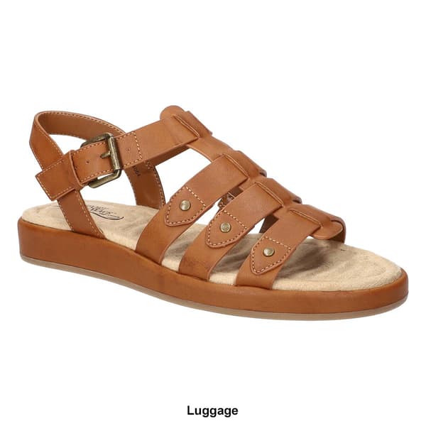 Womens Easy Street Chirp Gladiator Platform Sandals