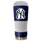 MLB New York Yankees DRAFT Blue/Grey Stainless Steel Tumbler - image 1