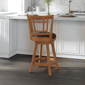 HH2 Home Fairfox Wood Counter Height Swivel Stool - image 7