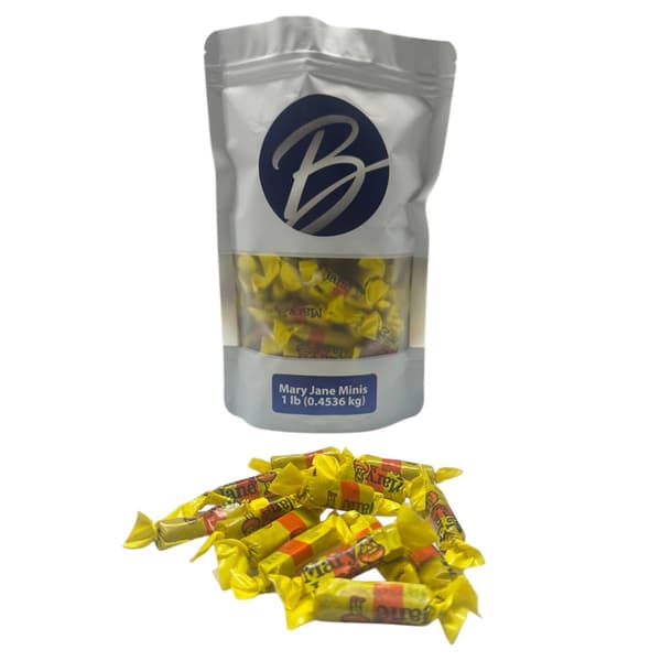 Boscov''s 16oz. Mary Jane mini Peanut Butter Old-Fashion Taffy - image 