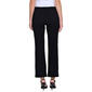 Petite Multiples Elastic No Waist Pintuck Flared Ponte Pants - image 3