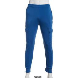 Mens Cougar® Sport Solid Cargo Pockets Jogger Sweatpants
