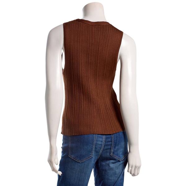 Juniors A. Byer Button Down Rib Sweater Vest
