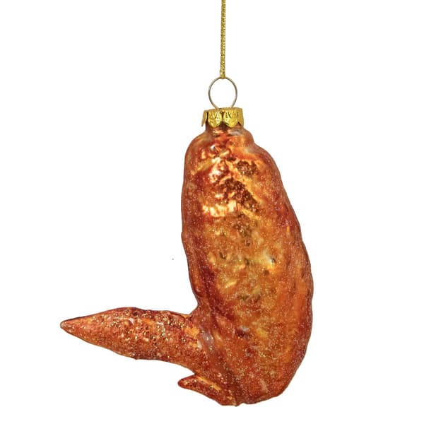 Northlight Seasonal 4in. Buffalo Chicken Wing Christmas Ornament - image 