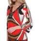 Womens White Mark Madelyn Sheath Dress - Red/Black - image 4