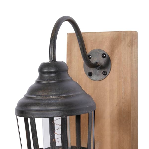 9th & Pike&#174; Iron Industrial Wall Light