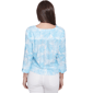 Womens Hearts of Palm It''s a Spring Thing Leaf Button Front - image 2