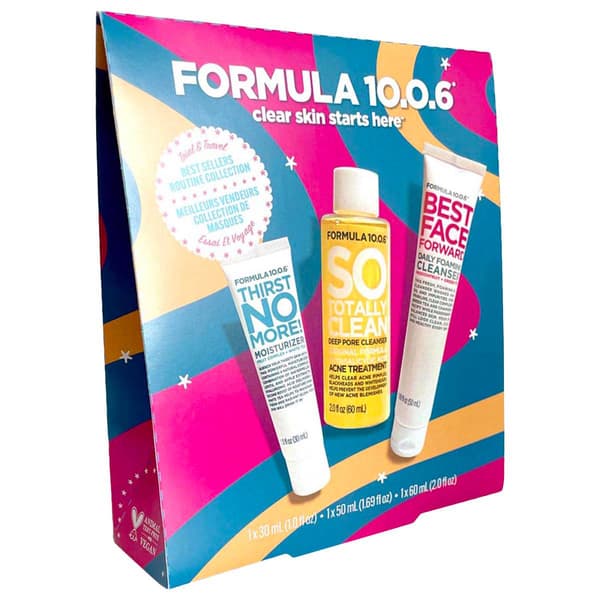 Formula 10.0.6 3pc. Trial Size Skincare Set