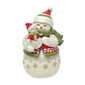 Jim Shore Heartwood Creek Snowmom with Snowbaby Figurine - image 1