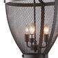 9th & Pike&#174; Brown Iron Vintage Caged Chandelier - image 6