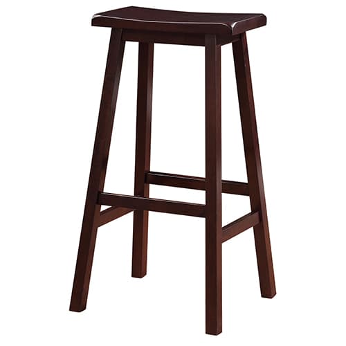Linon Home Decor 29in. Saddle Stool - image 