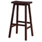 Linon Home Decor 29in. Saddle Stool - image 1