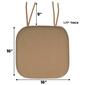 Sweet Home Collection Honeycomb Memory Foam Chair Pads w/ Ties - image 4