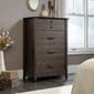 Sauder Carson Forge Four Drawer Chest - Coffee Oak - image 2