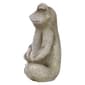 Hi-Line Gift Frog Sitting in Lotus Position Garden Statue - image 2