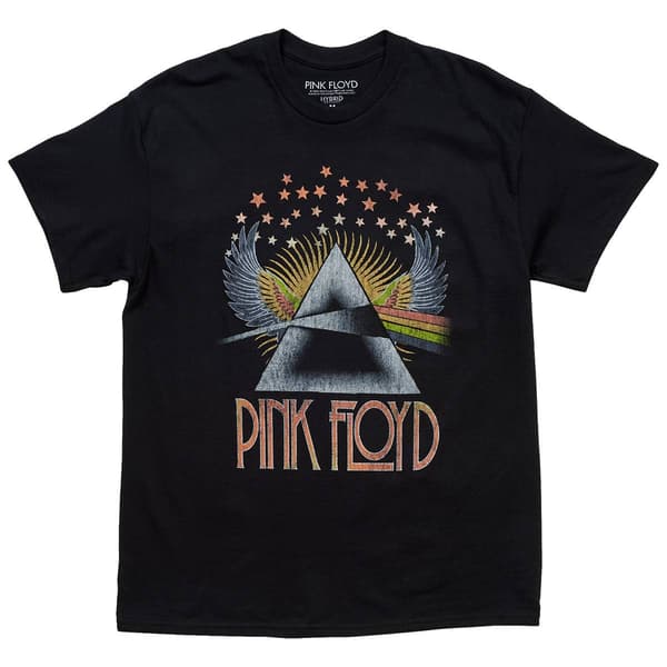 Young Mens Pink Floyd Prism Short Sleeve Tee - image 
