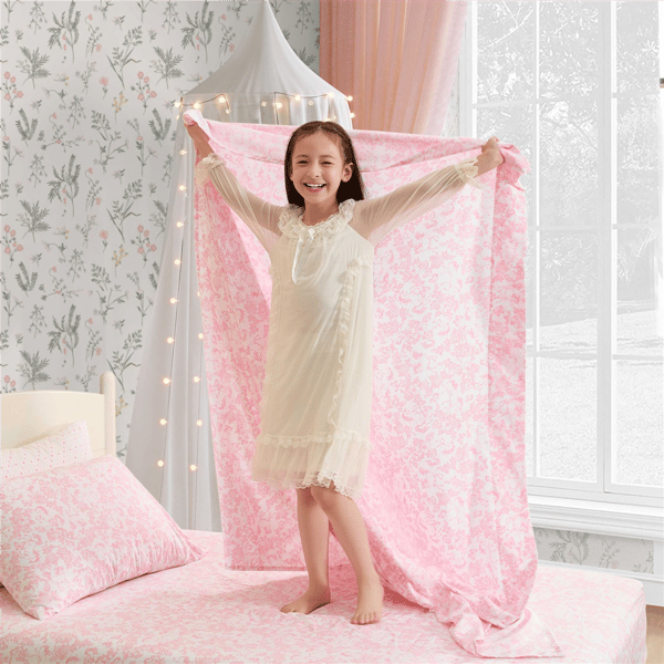 Laura Ashley® Kids Toile Unicorn Sheet Set
