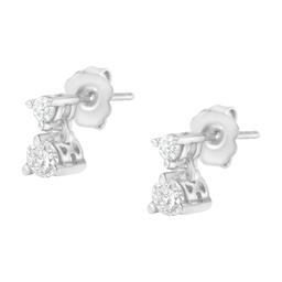 Diamond Classics™ 1/2ctw. Double Diamond Stud Earrings