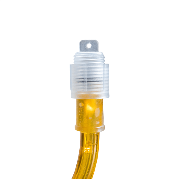 Northlight 18ft. Gold Incandescent Flexible Christmas Rope Lights