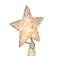 Kurt Adler UL 10-Light 8.5in. Gold Reflector Star Treetop - image 2