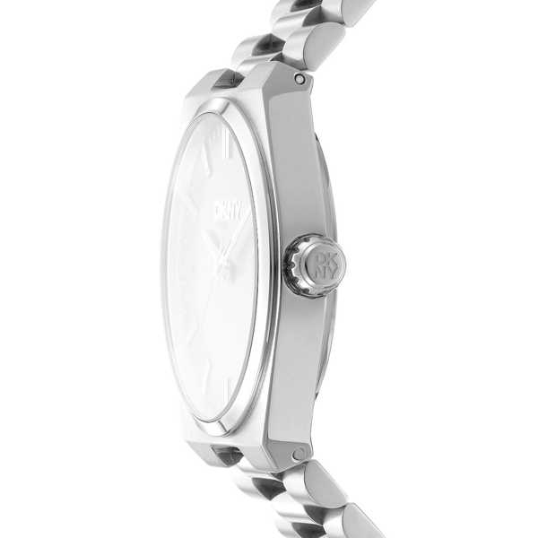 Mens DKNY Date Black Dial Bracelet Watch - DK1G135M0025