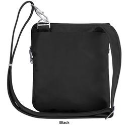Travelon Anti-Theft Classic Slim Double Zip Crossbody