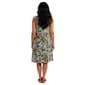 Womens Nina Leonard Sleeveless Floral Leaf Shift Dress - image 2