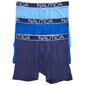 Mens Nautica 3pk. Boxer Briefs - Blue Pacific - image 1