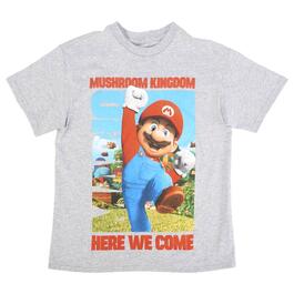 Boys &#40;8-20&#41; Mad Engine Here We Come Mario Graphic Tee