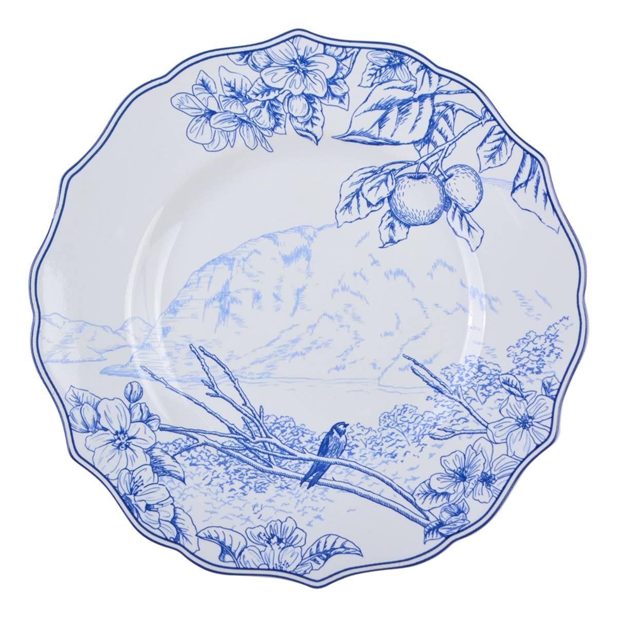 222 Fifth Eliza Hudson Valley Background 12pc. Dinnerware Set