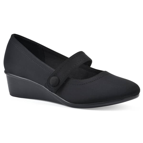 Womens Cliffs by White Mountain Brightly Wedge Flats