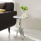 9th & Pike&#174; Aluminum Antique Inspired Accent Table - image 2