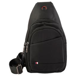 Mens Sling Backpack - Black