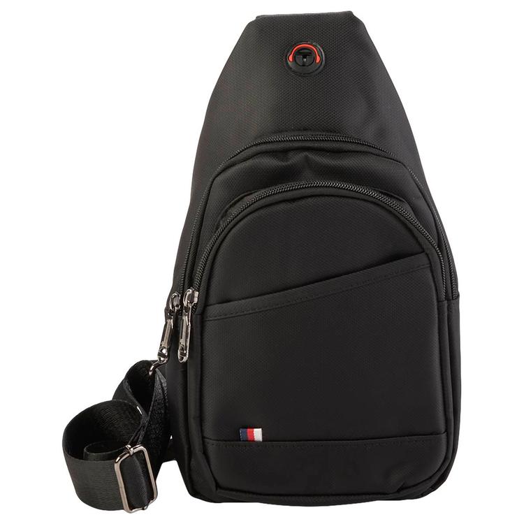 Mens Sling Backpack - Black