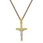 Gold Classics&#40;tm&#41; 10kt. Yellow Gold Crucifix Pendant Necklace - image 1