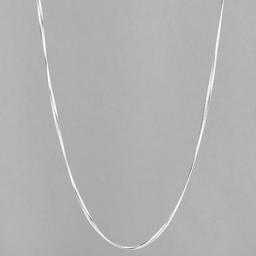 Design Collection Silver Plated Magic Chain Necklace