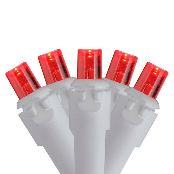 Northlight Seasonal 5.6ft. Red LED Icicle Christmas Lights - image 
