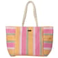 Sun ''N'' Sand Pink Paper Straw Shoulder Tote - image 1