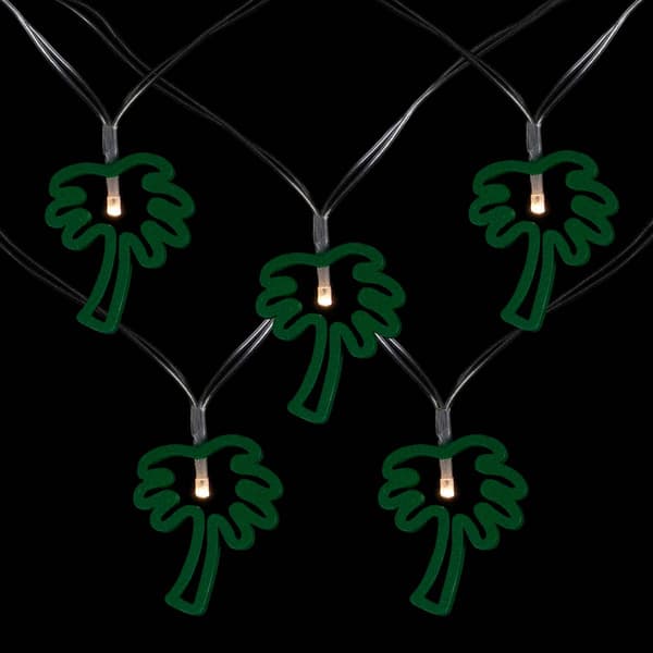 Northlight Seasonal 10-Count LED Palm Tree Fairy Lights